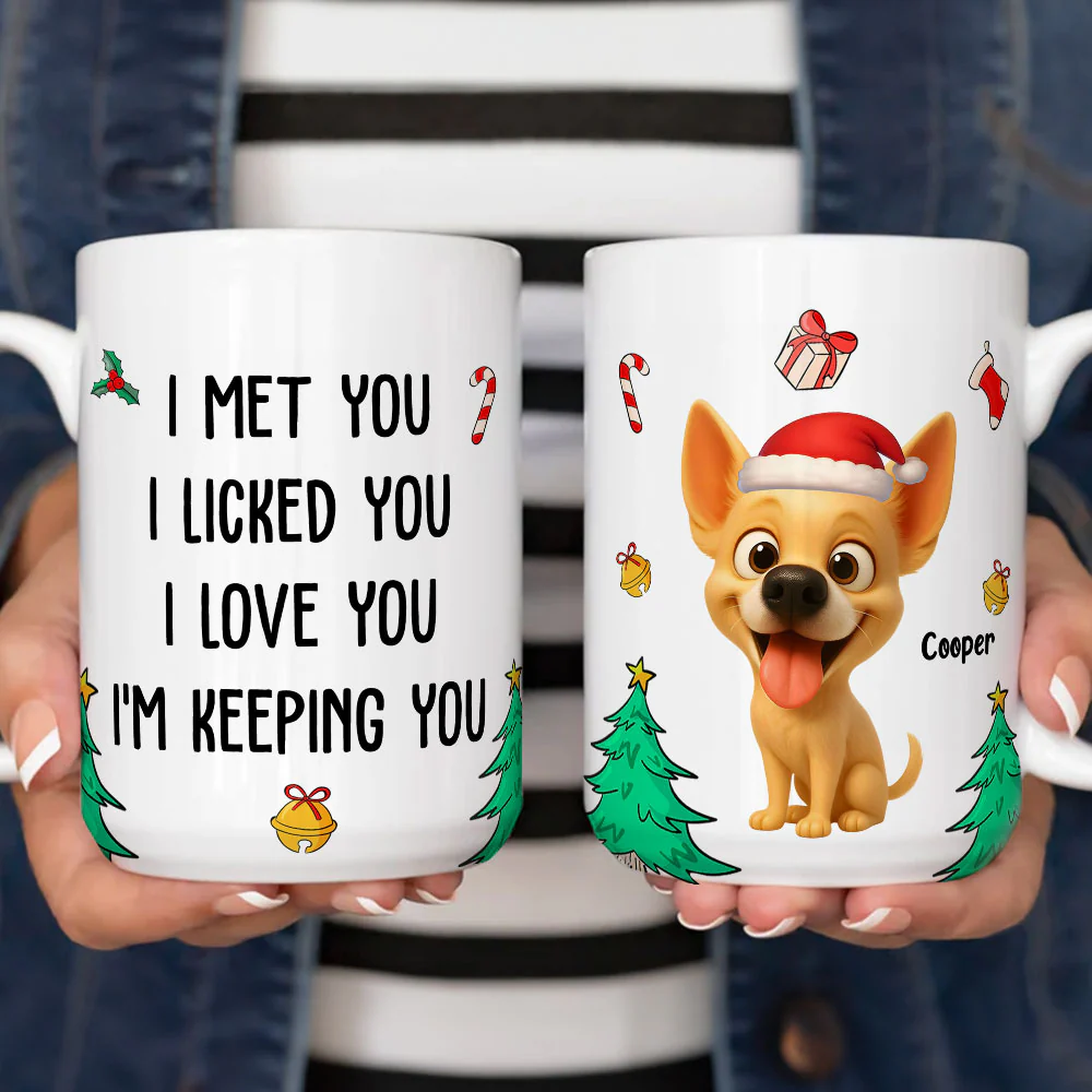 Keeping You Now - Personalized Custom Coffee Mug  - Image 3