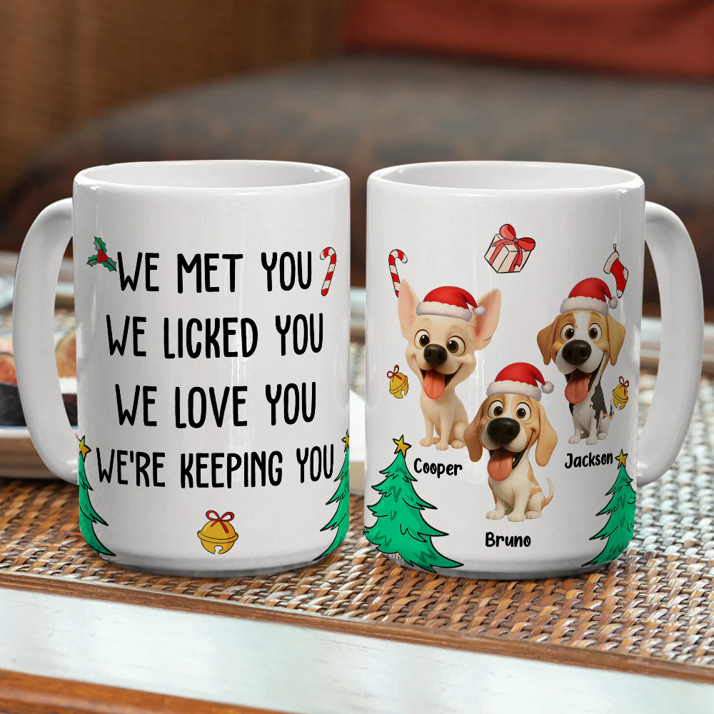 Keeping You Now - Personalized Custom Coffee Mug  - Image 4