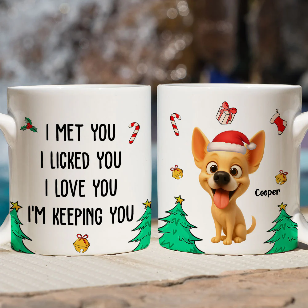 Keeping You Now - Personalized Custom Coffee Mug  - Image 5