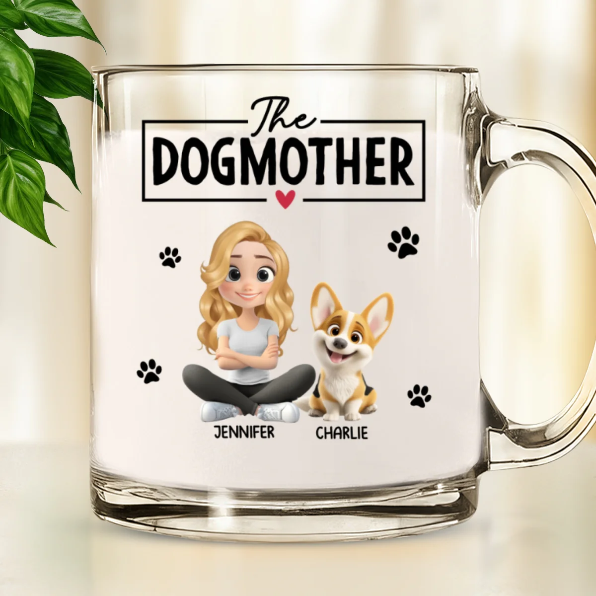 Kind Of Mom - Personalized Custom Glass Mug - Image 7