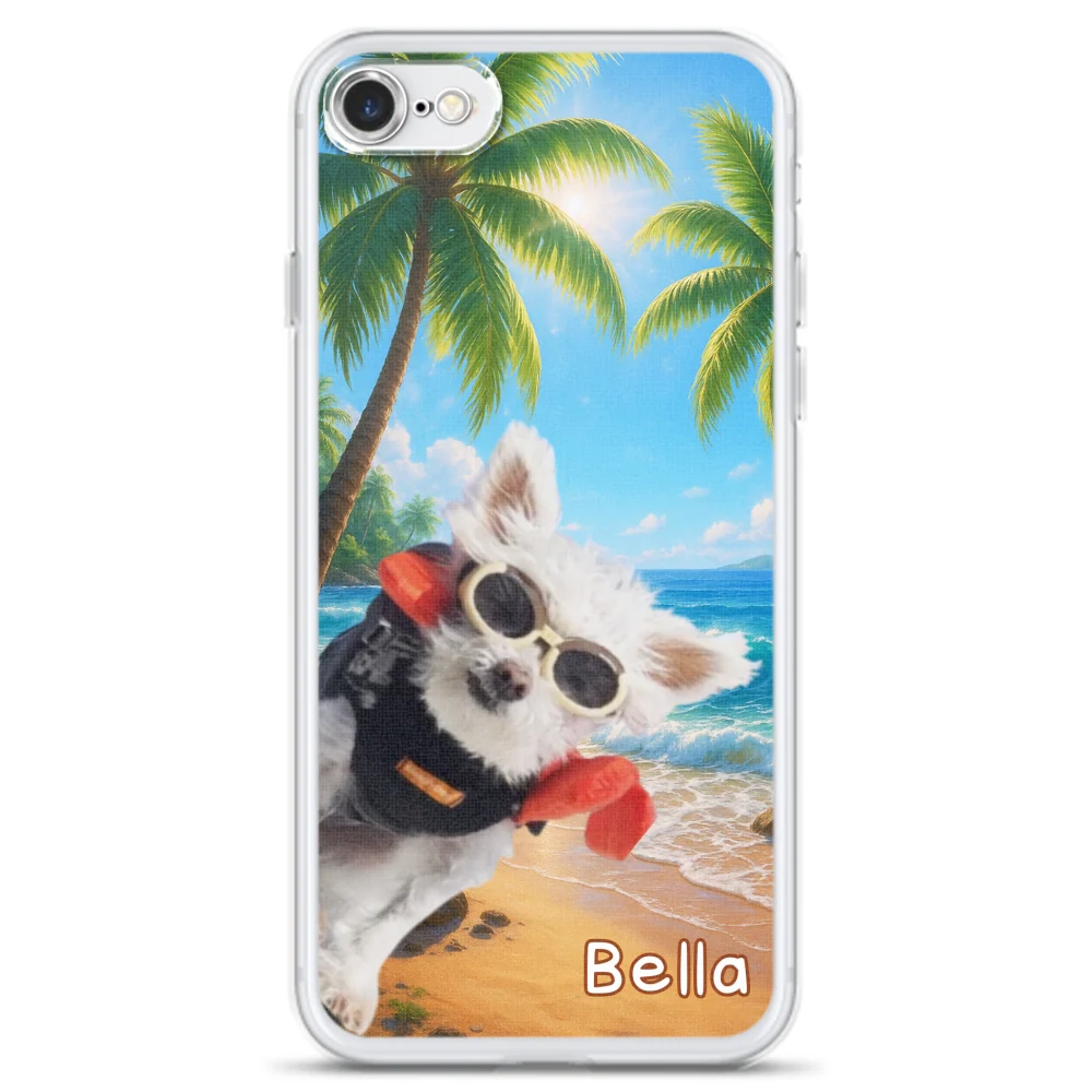 Let Us Swim Photo - Personalized Custom Phone Case - Image 3