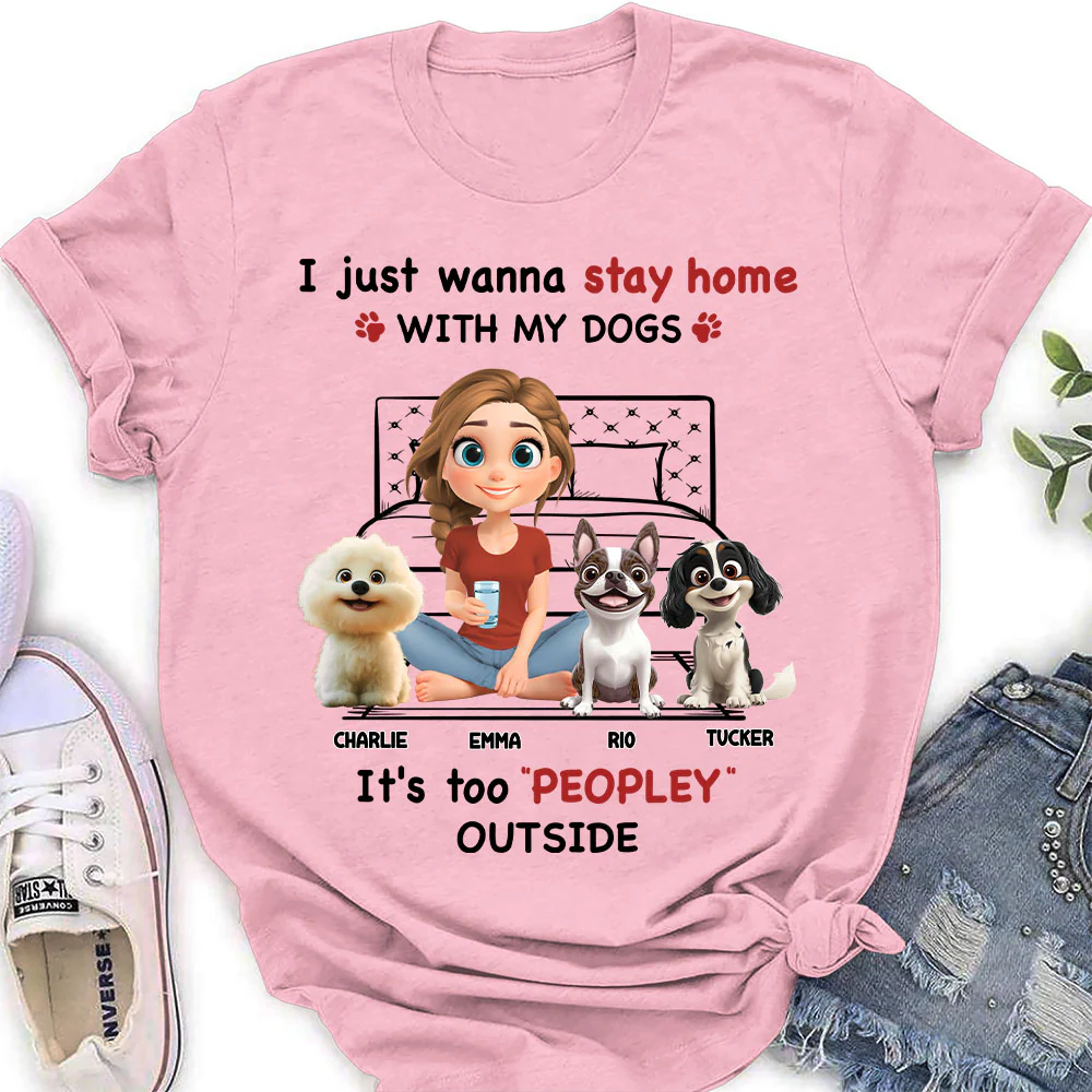 Rather Be In Bed - Personalized Custom Women's T-shirt - Image 4