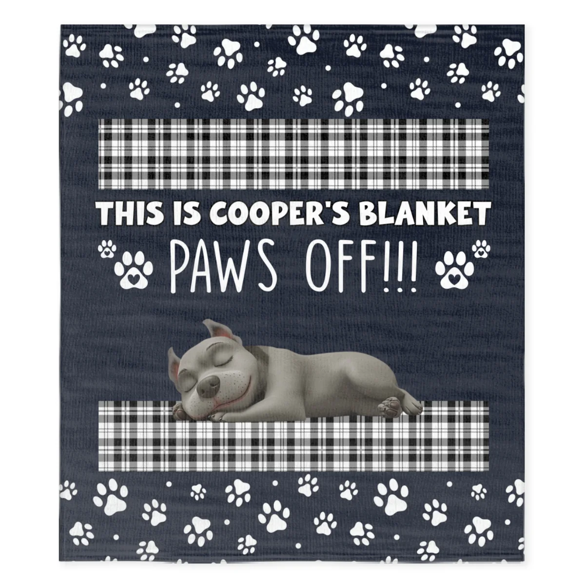 This Is Mine - Personalized Custom Fleece Blanket - Image 6