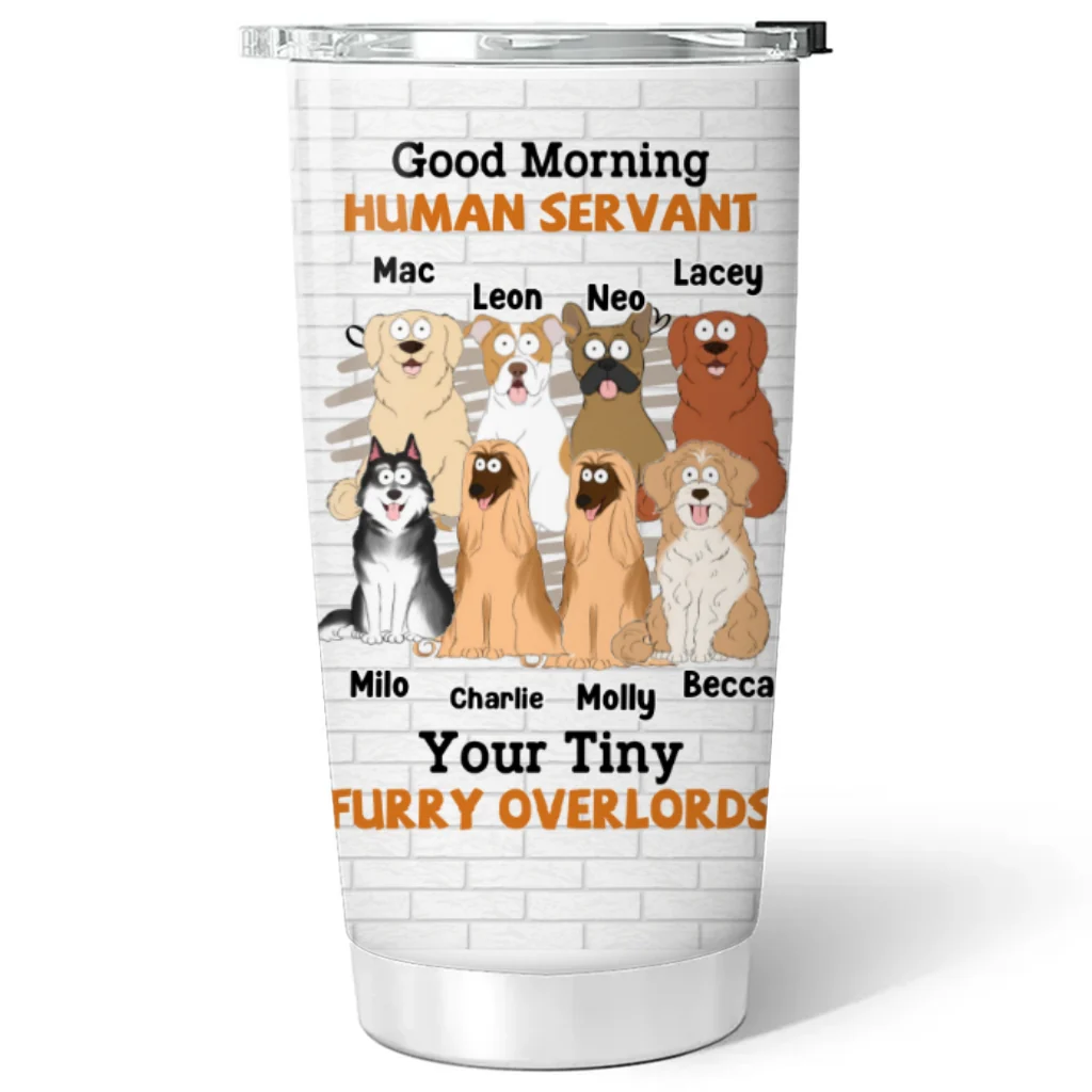 Tiny Pet Overlord - Personalized Custom Tumbler - Image 5