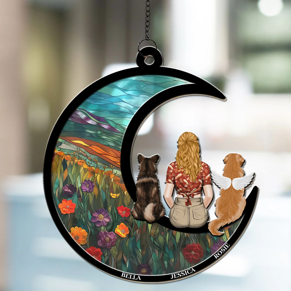 Until I See You Again  - Personalized Custom Suncatcher - Image 3