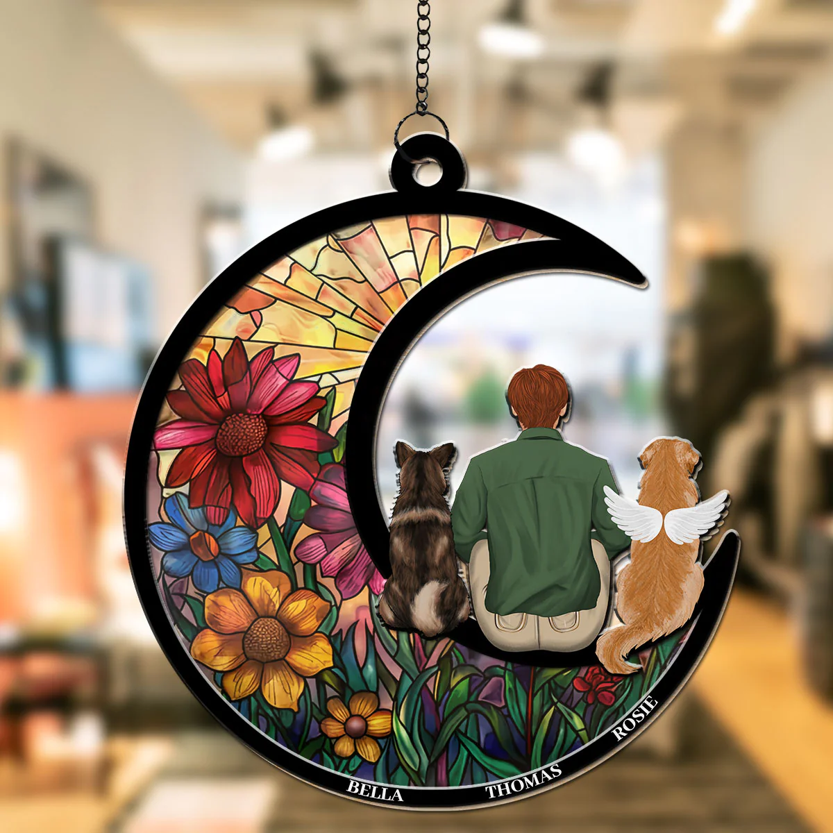 Until I See You Again  - Personalized Custom Suncatcher - Image 4