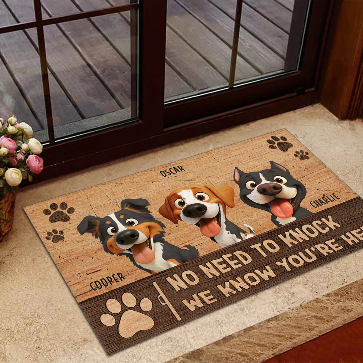 What You Here For - Personalized Custom Doormat - Image 6